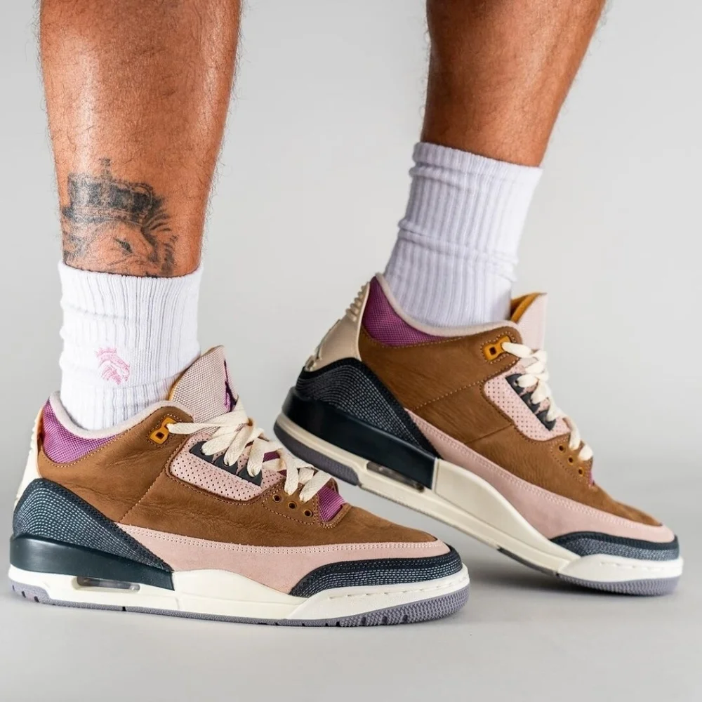 Nike Air Jordan 3 Retro Winterized Archaeo Brown Sneakers Rare Trainers Size 8.5